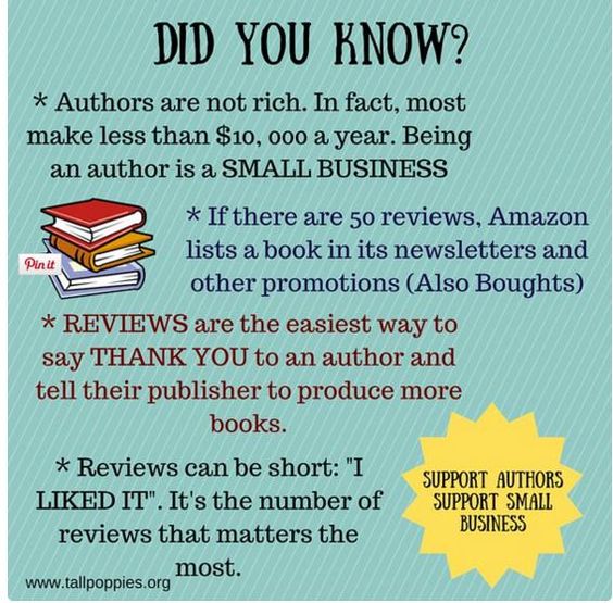 Authors are broke